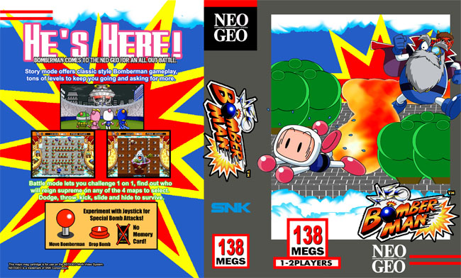 Neo Bomberman XX-C