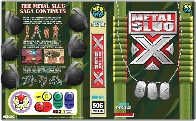Metal Slug X MW