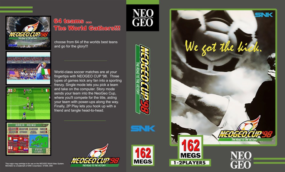 Neo Geo Cup 98 JW